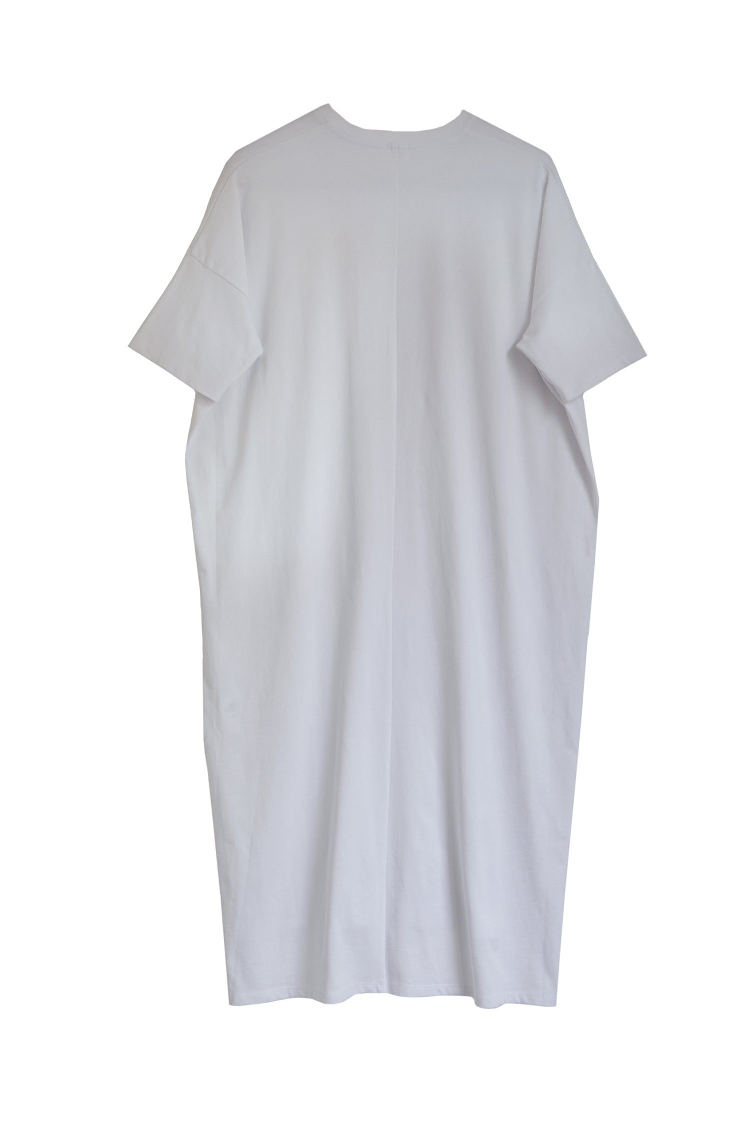 Plain white hot sale jersey dress