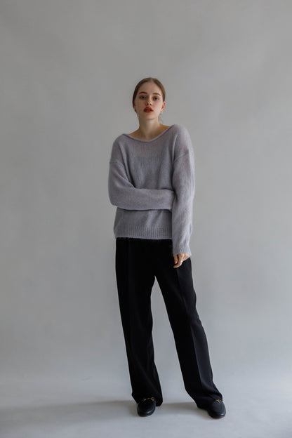 Mohair silk pullover/ CT23313