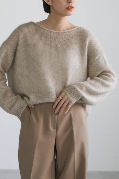 Mohair silk pullover/ CT23313