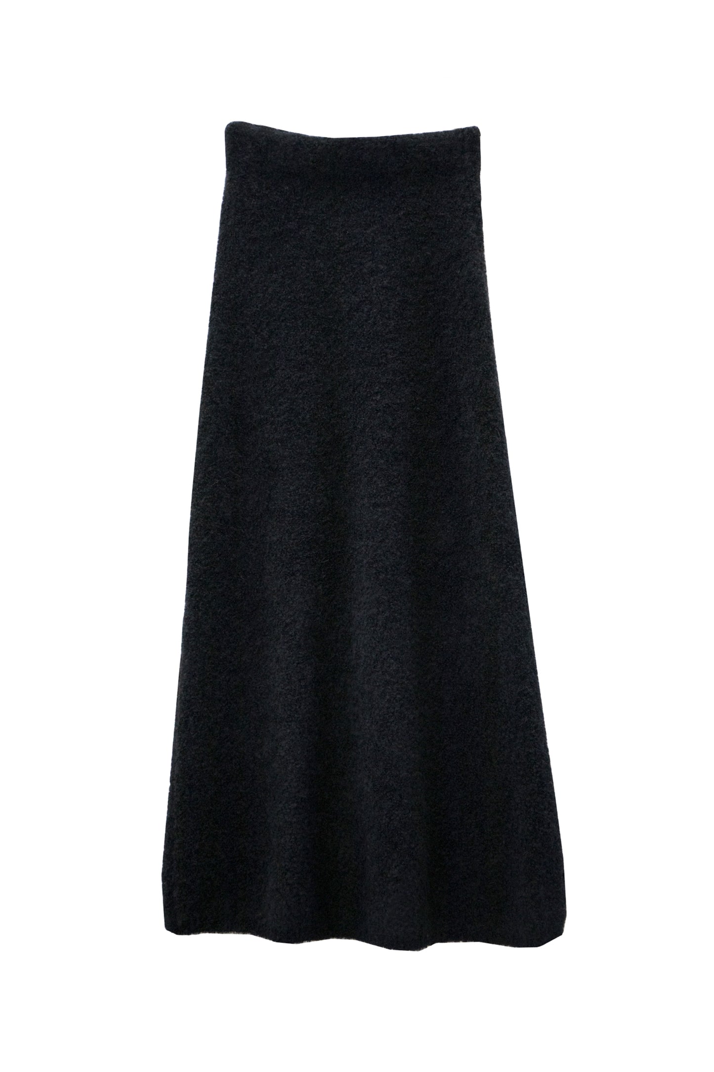 23AW Alpaca loop back slit skirt/ CT23331