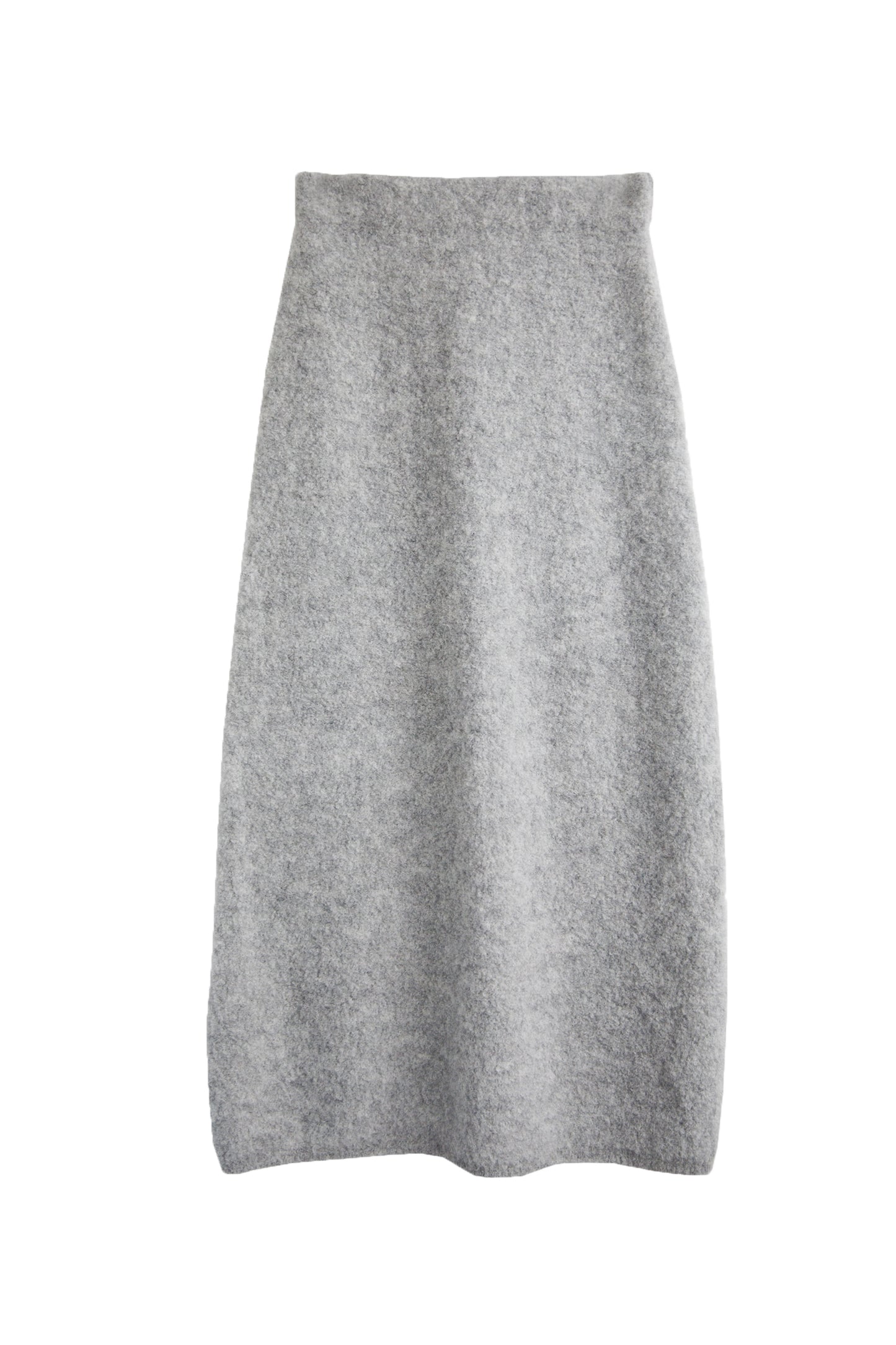 23AW Alpaca loop back slit skirt/ CT23331