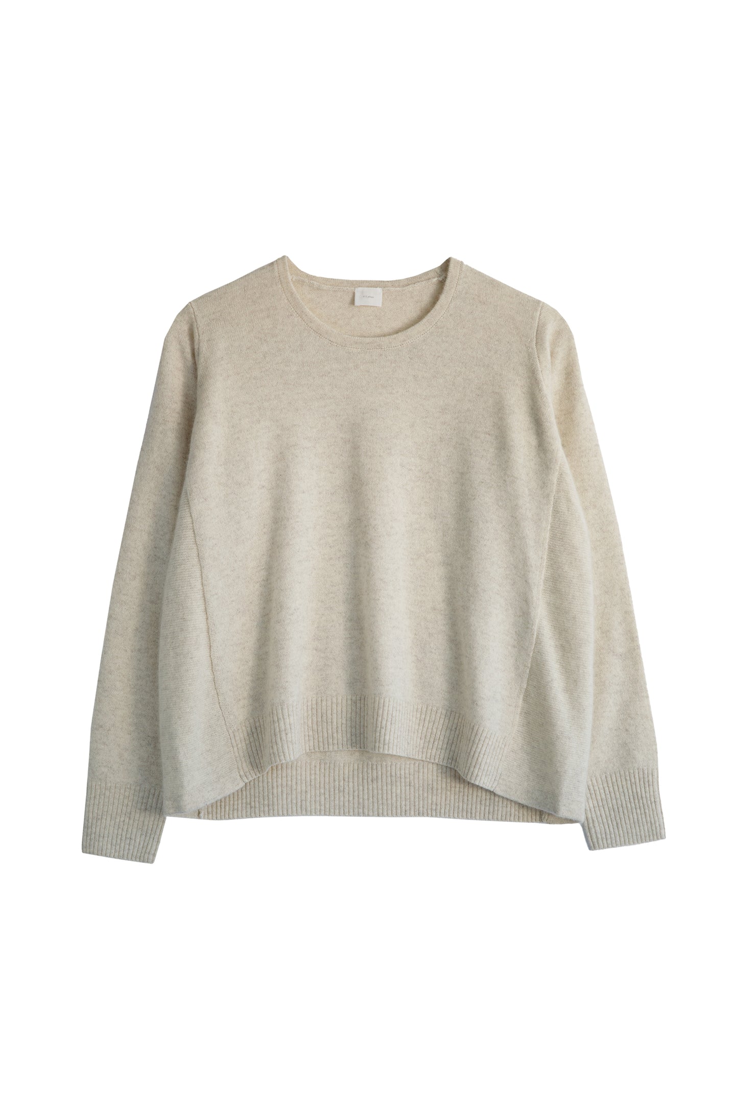 23AW Cashmere raccoon crew neck pullover /CT23332
