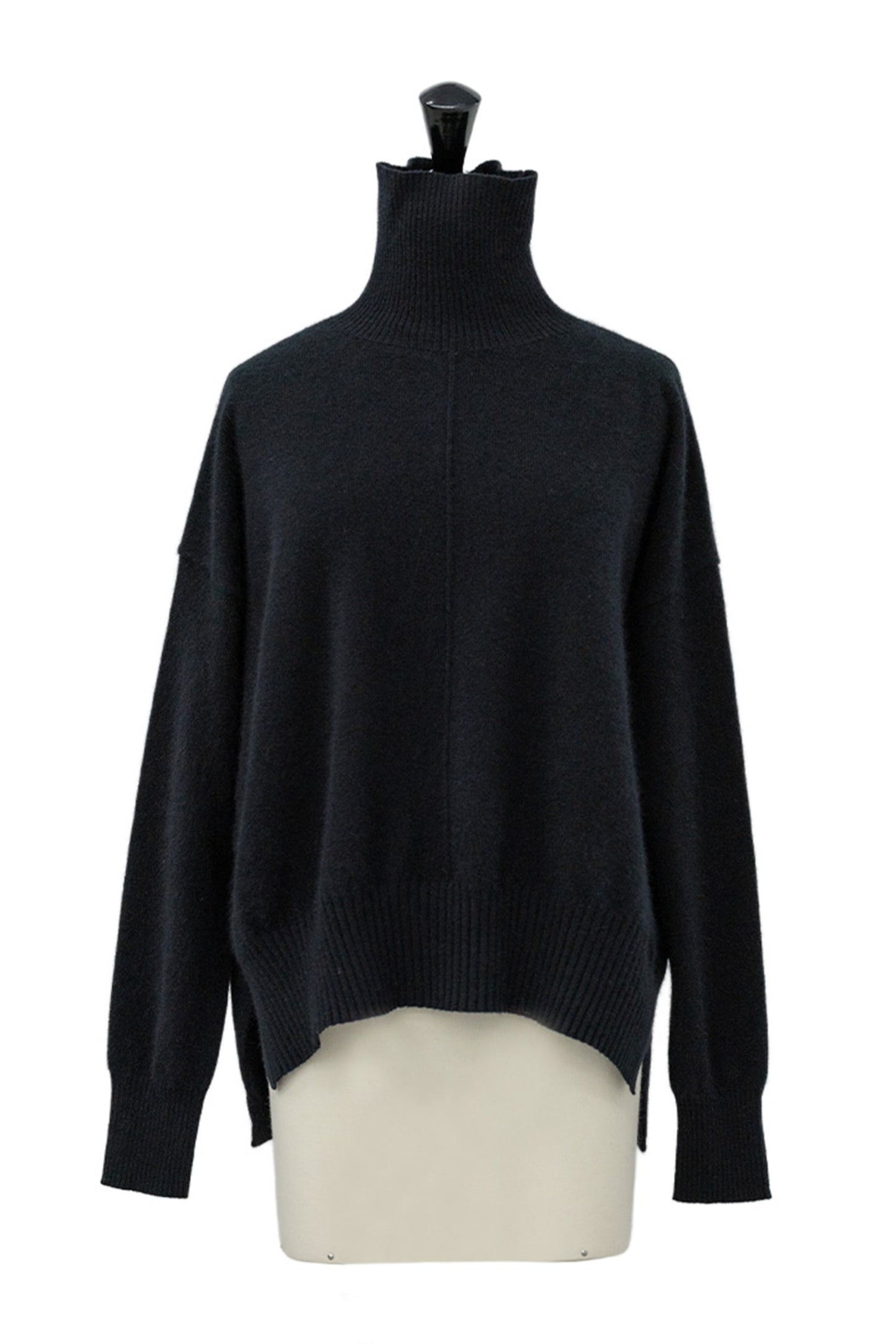 Pre-order/ 26capsule Cashmere raccoon turtle neck pullover /CT23333