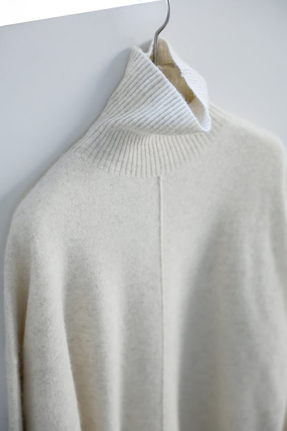 Pre-order/ 26capsule Cashmere raccoon turtle neck pullover /CT23333