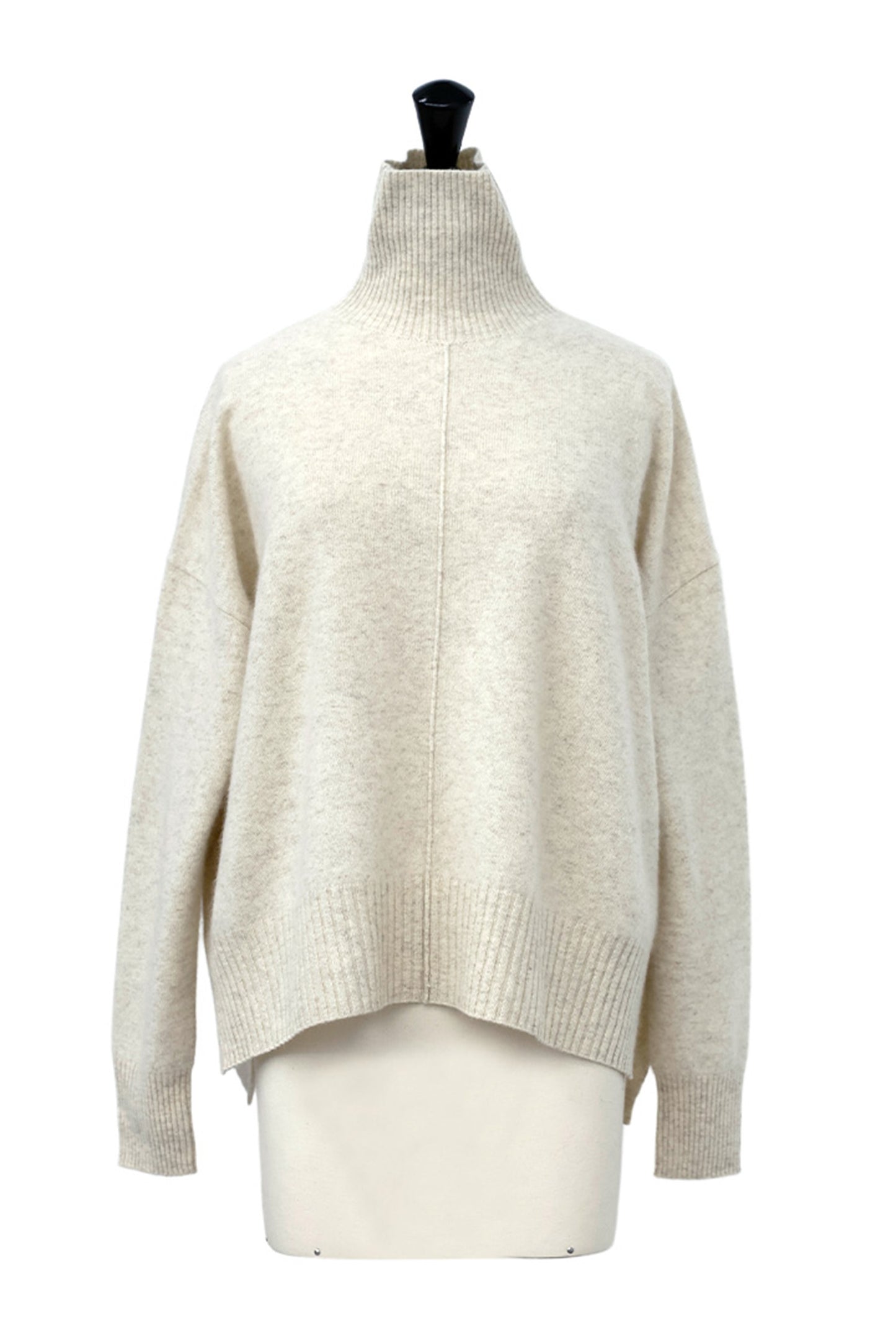 Pre-order/ 26capsule Cashmere raccoon turtle neck pullover /CT23333