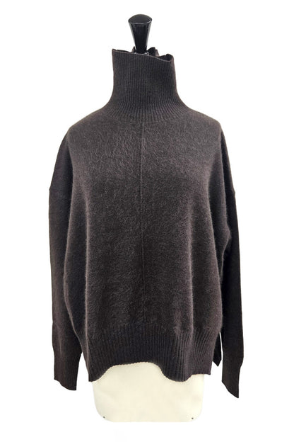 Pre-order/ 26capsule Cashmere raccoon turtle neck pullover /CT23333