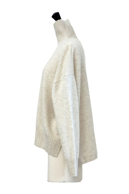 Pre-order/ 26capsule Cashmere raccoon turtle neck pullover /CT23333