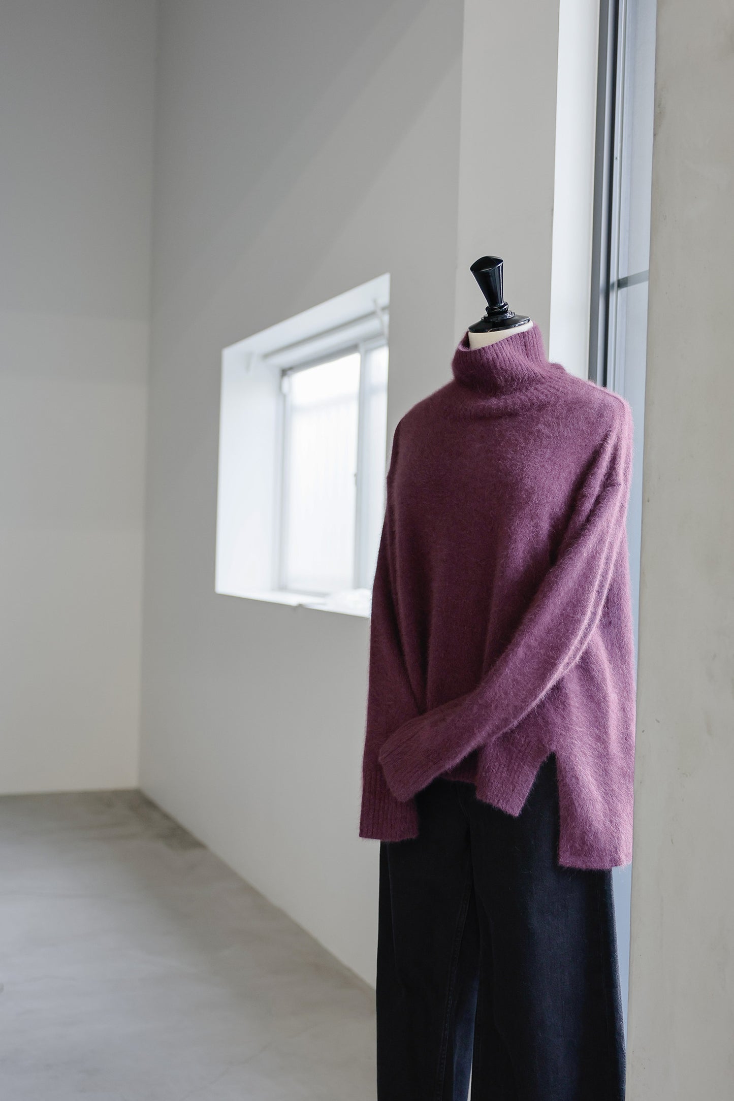 Pre-order/ 26capsule Raccoon fox turtle neck pullover /CT23335