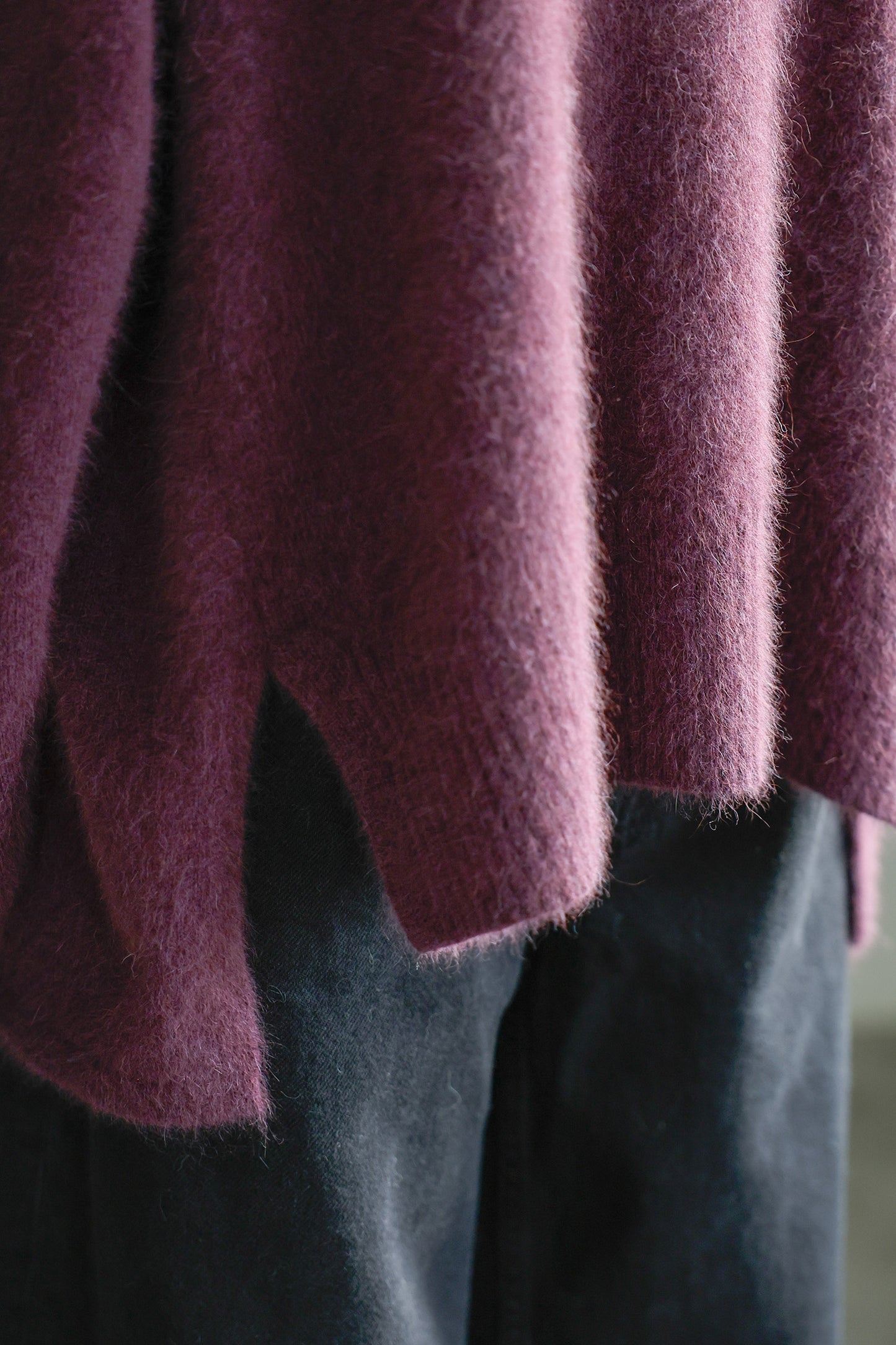 Pre-order/ 26capsule Raccoon fox turtle neck pullover /CT23335