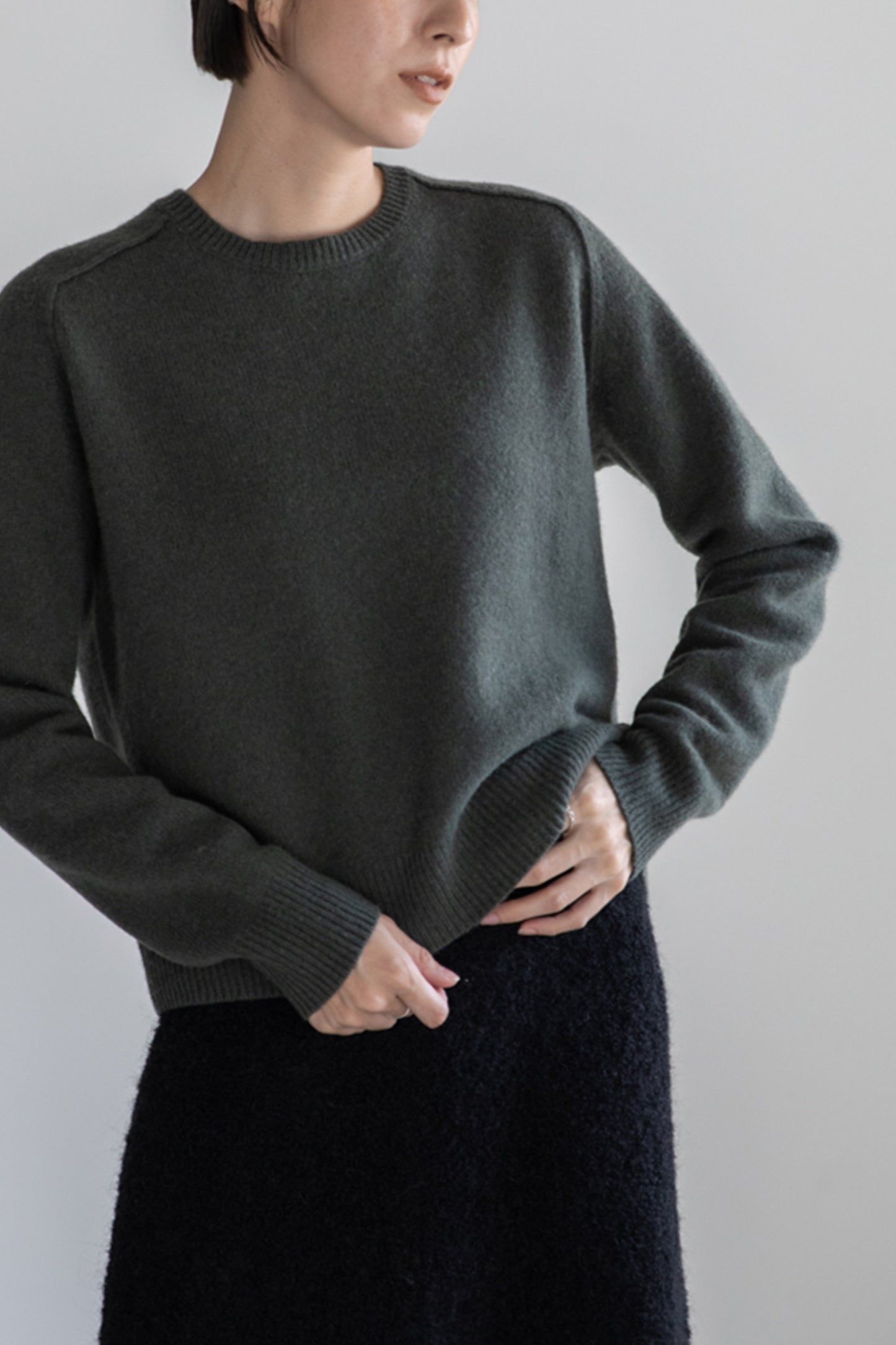 23AW Yak wool  pullover/ CT23392