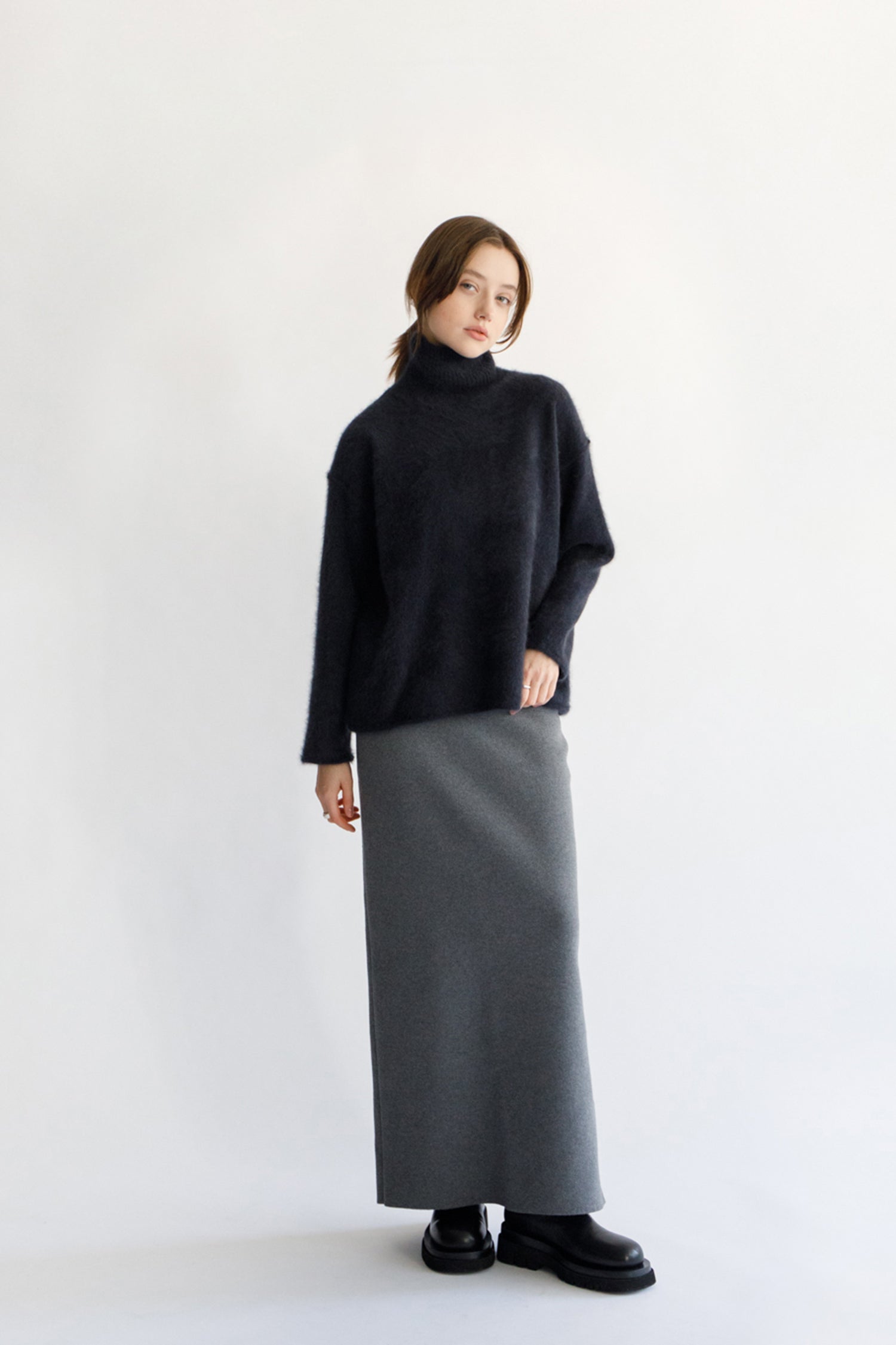 24SS capsule Raccoon oversized turtle neck /CT24102【CP04】 – C.T. ...