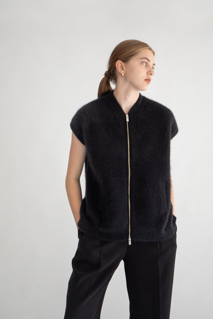 24SS capsule Gilet zippé raton laveur  /CT24105