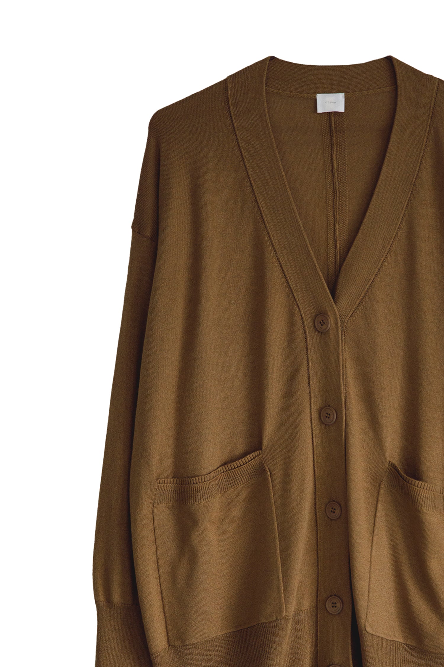 24SS capsule Silk cashmere cardigan with pockets /CT24118
