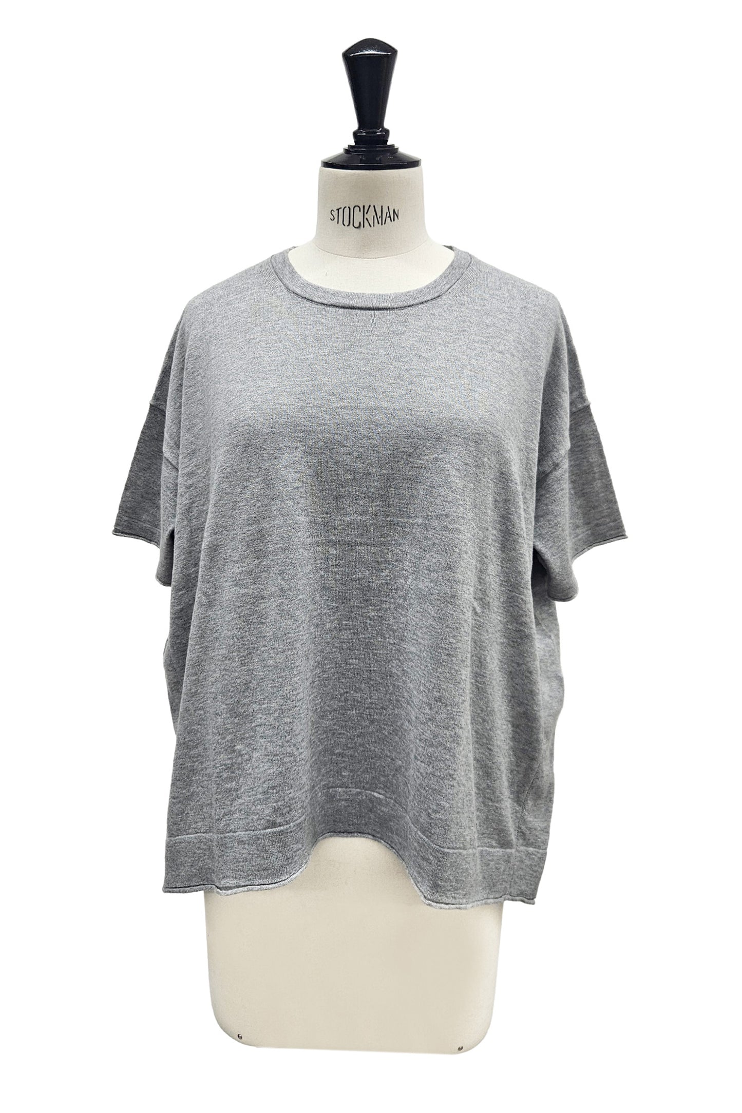 26SS Pull à manches mi-longues en coton et cachemire /CT24119