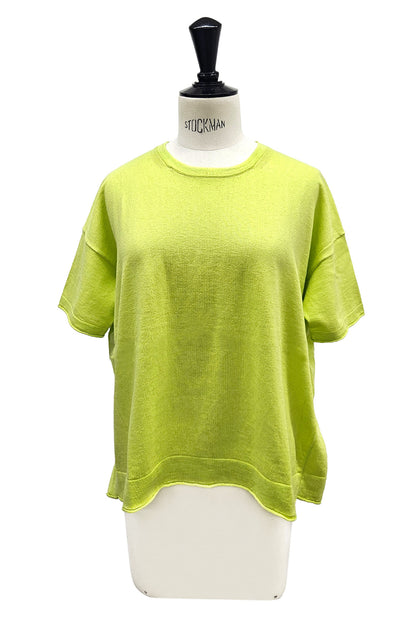 26SS Pull à manches mi-longues en coton et cachemire /CT24119