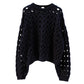 24SS Cotton linen cable-knit pullover /CT24127