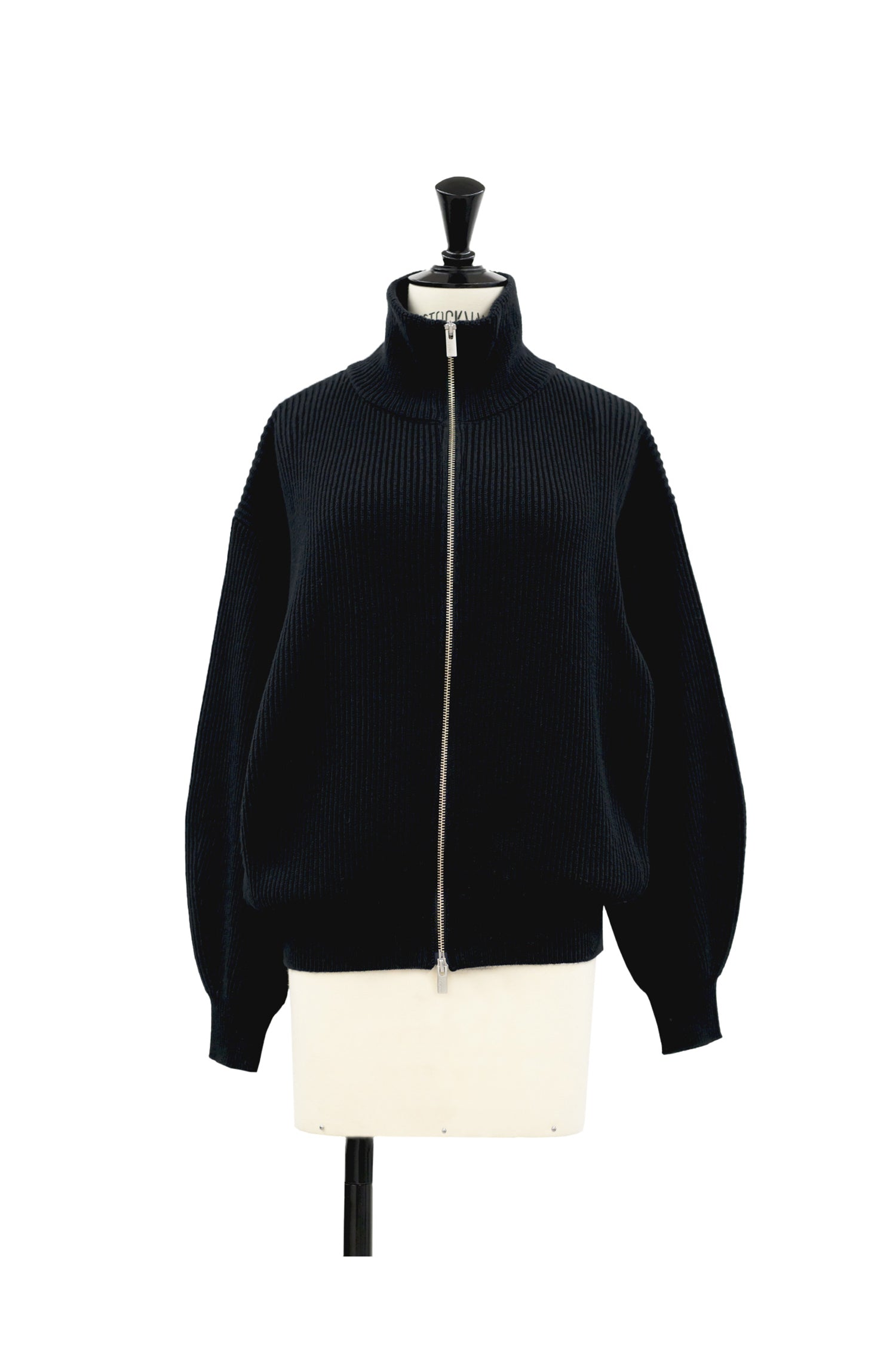 Cotton cashmere ribbed jacket /CT24121