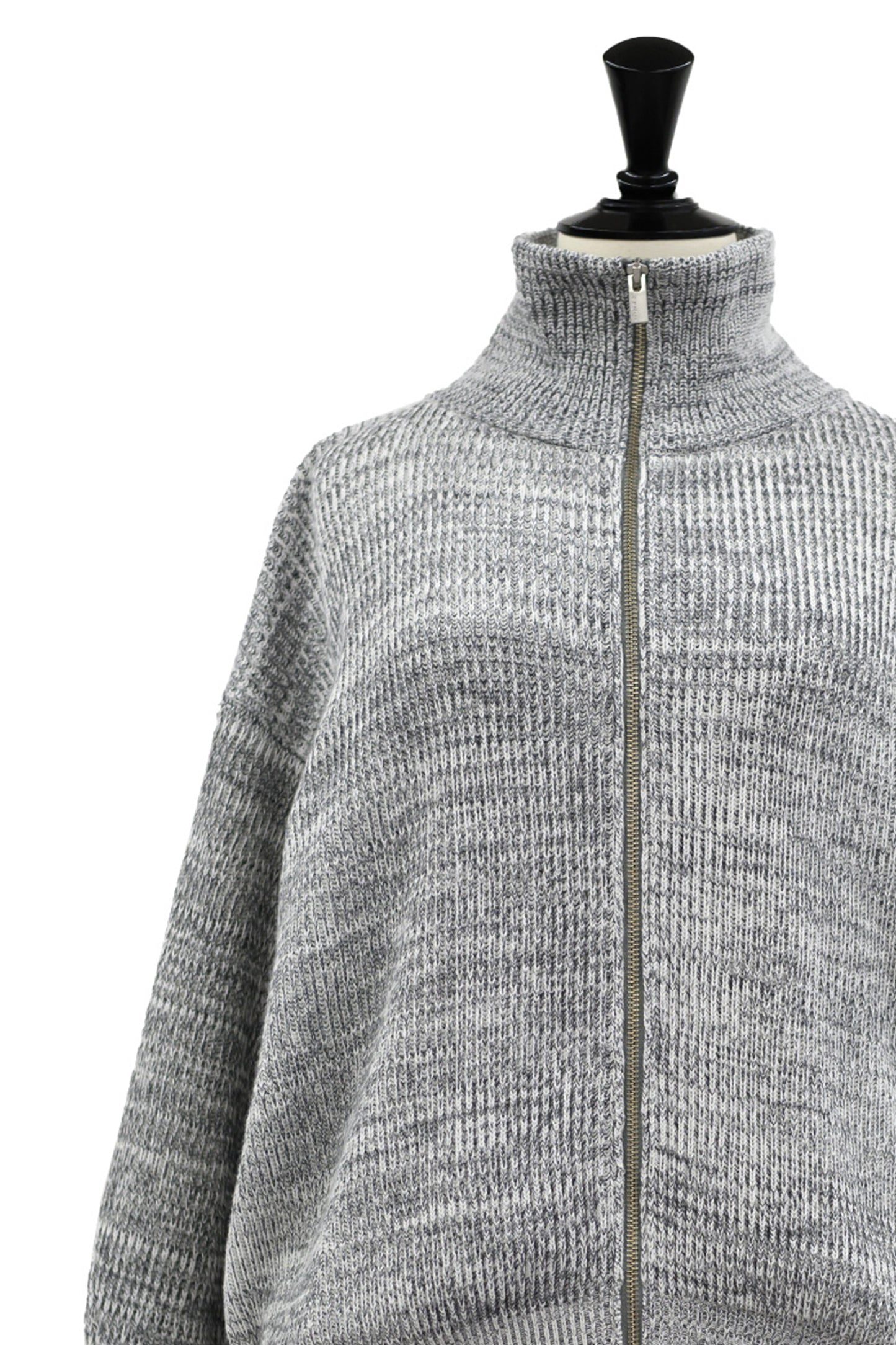 24SS Cotton cashmere ribbed jacket /CT24121【CP04】