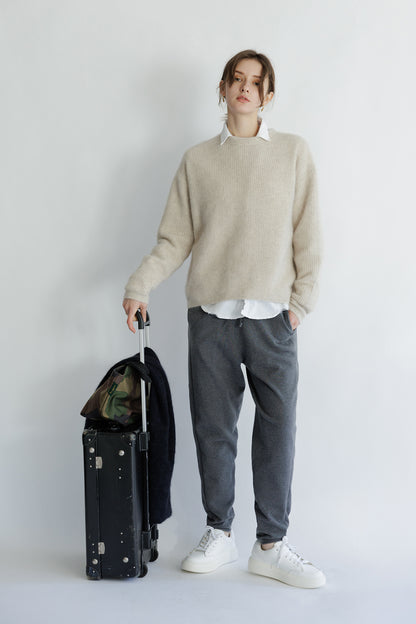 24SS Cotton cashmere pants /CT24124