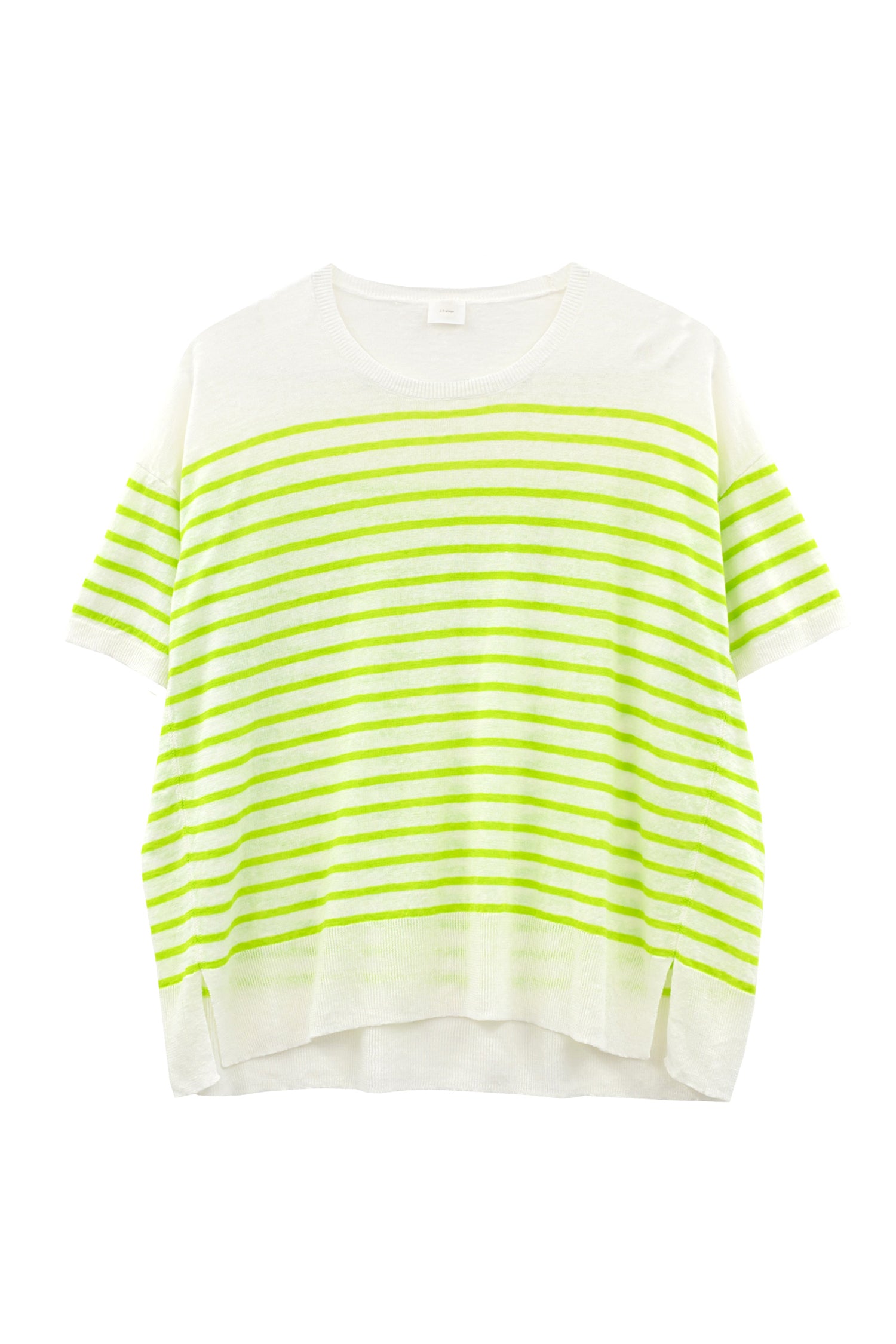 Pull à demi-manches en lin /CT24131