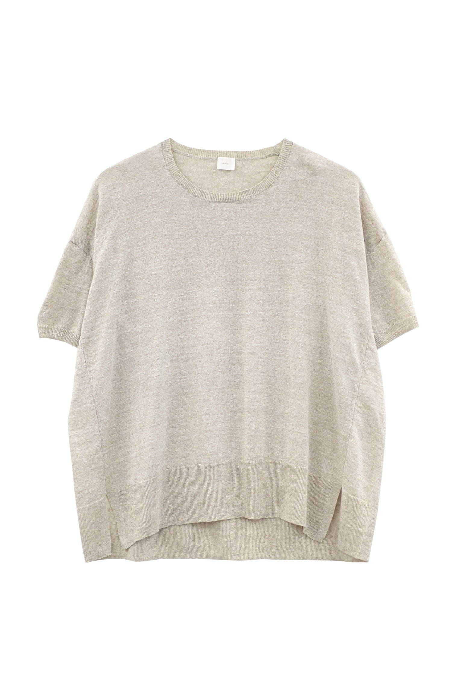 Pull à demi-manches en lin /CT24131