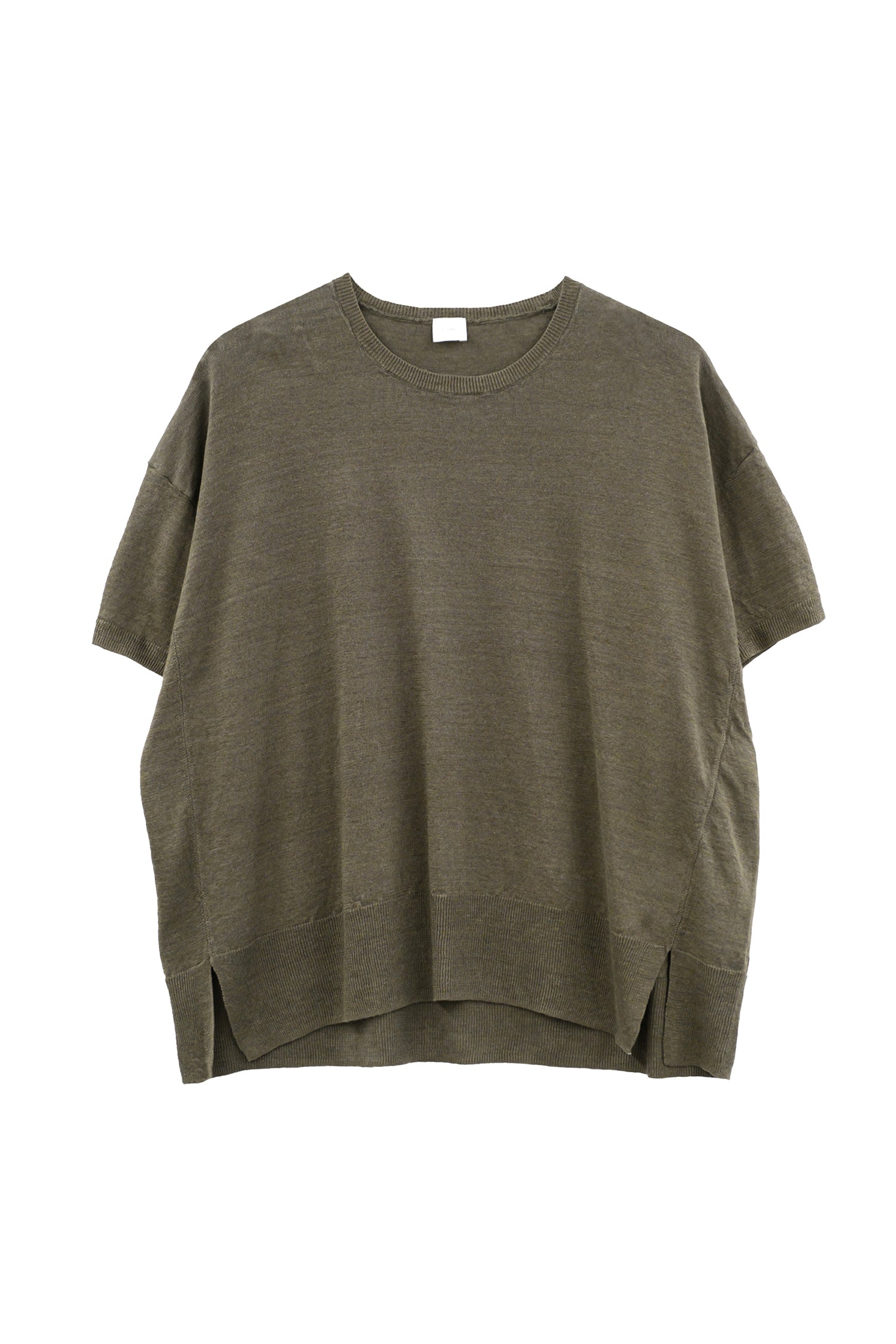 Pull à demi-manches en lin /CT24131
