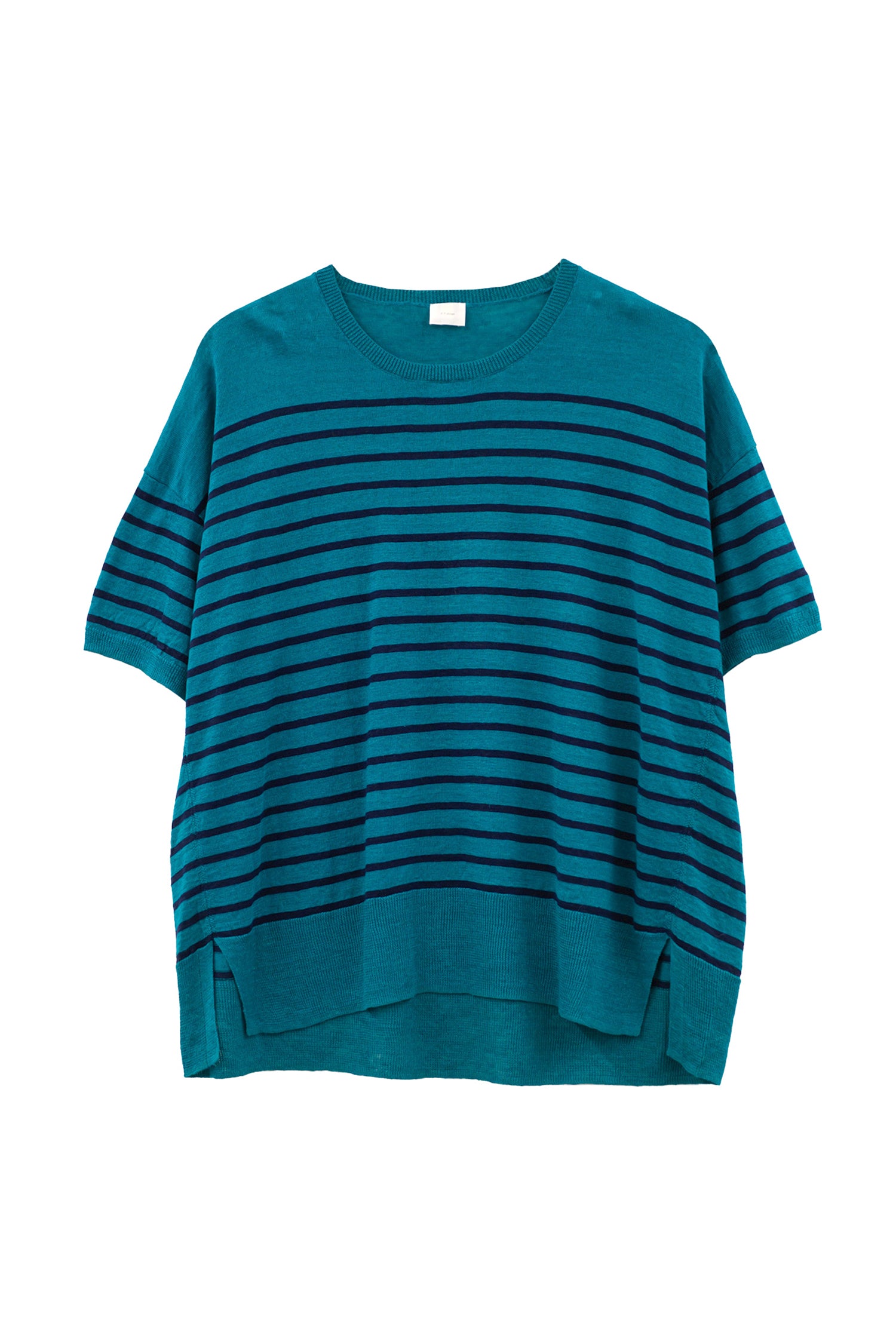 Pull à demi-manches en lin /CT24131