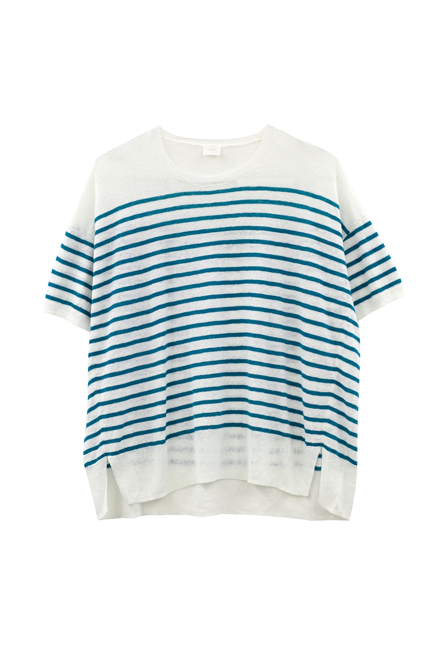 Pull à demi-manches en lin /CT24131