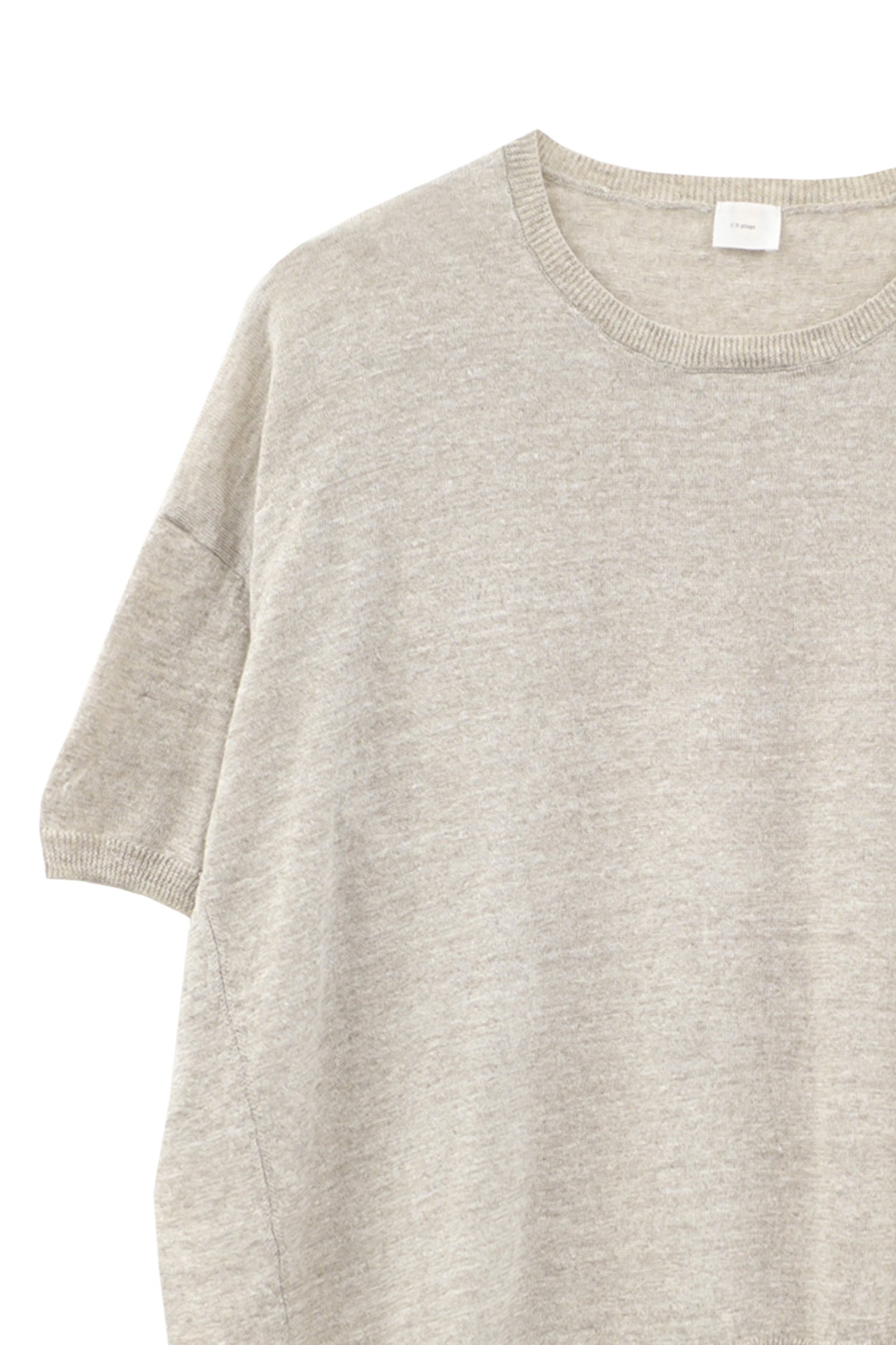 Pull à demi-manches en lin /CT24131