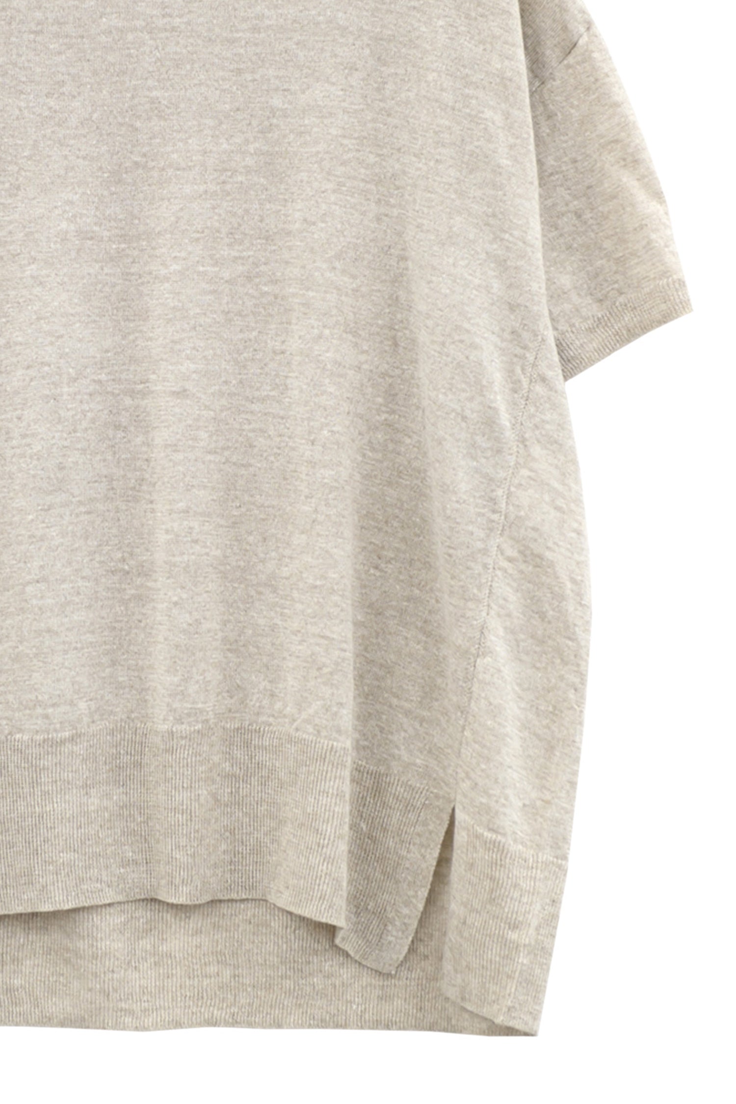 Pull à demi-manches en lin /CT24131