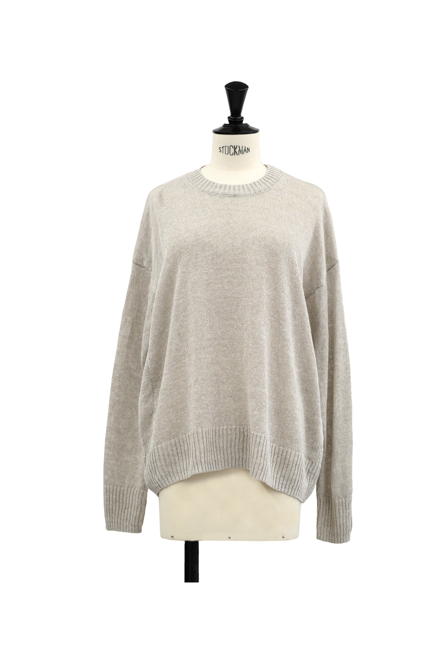 Linen middle gauge pullover /CT24133