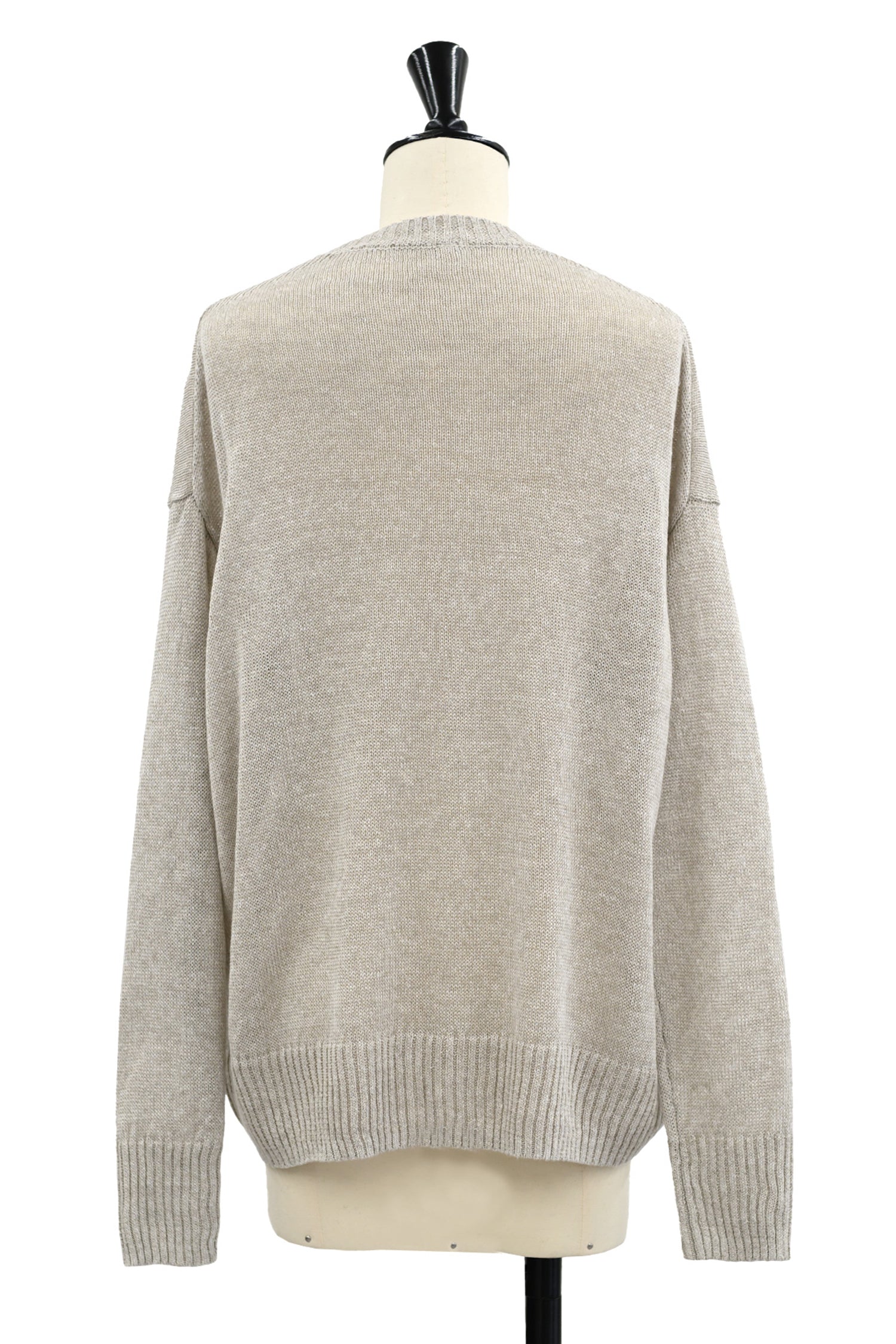 Linen middle gauge pullover /CT24133