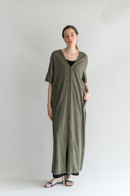 24SS Linen 2way dress /CT24135