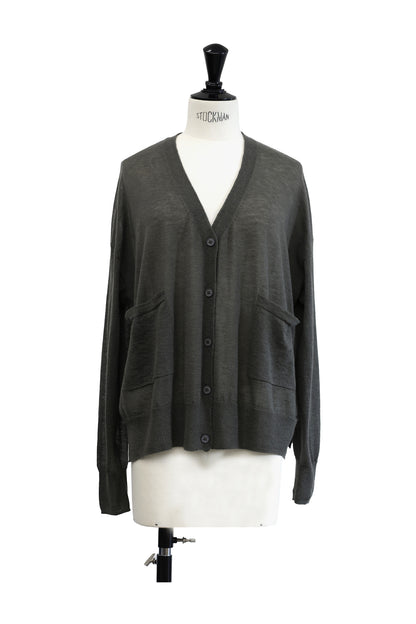 24AW Light cashmere oversized cardigan /CT24303