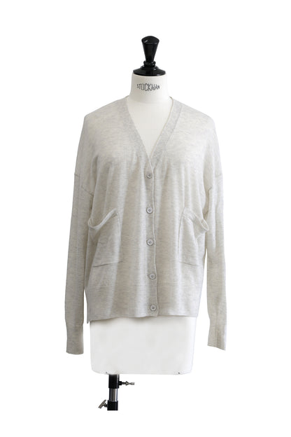 24AW Light cashmere oversized cardigan /CT24303