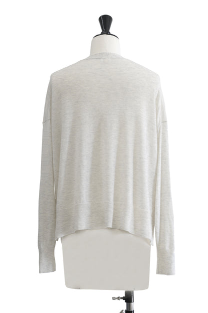 24AW Light cashmere oversized cardigan /CT24303