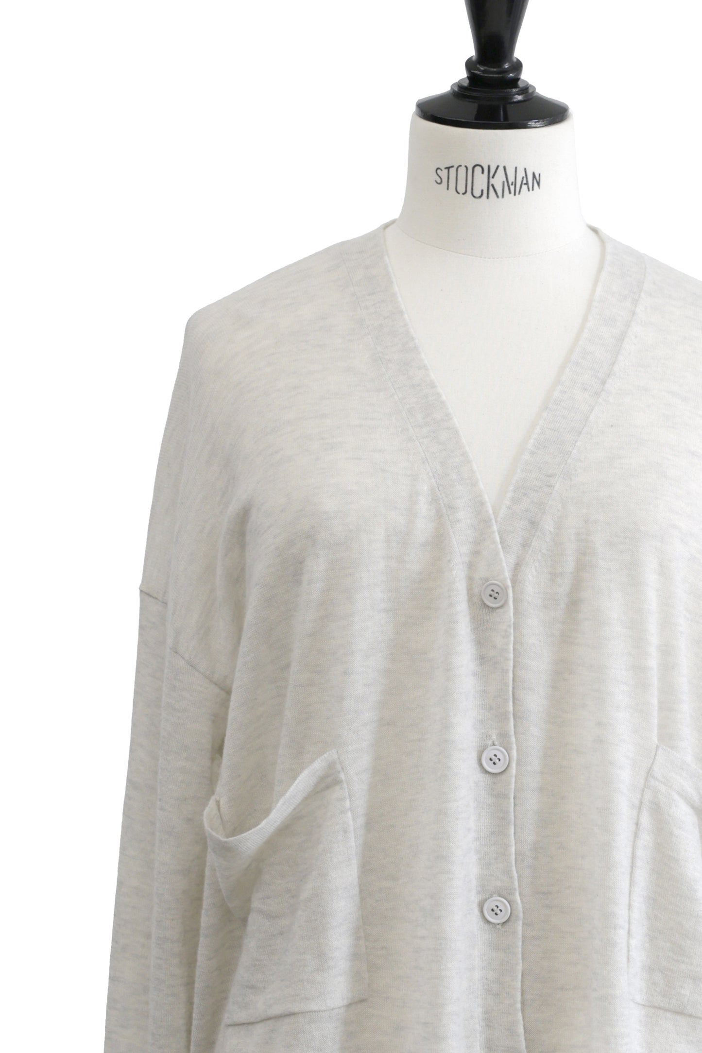 24AW Light cashmere oversized cardigan /CT24303