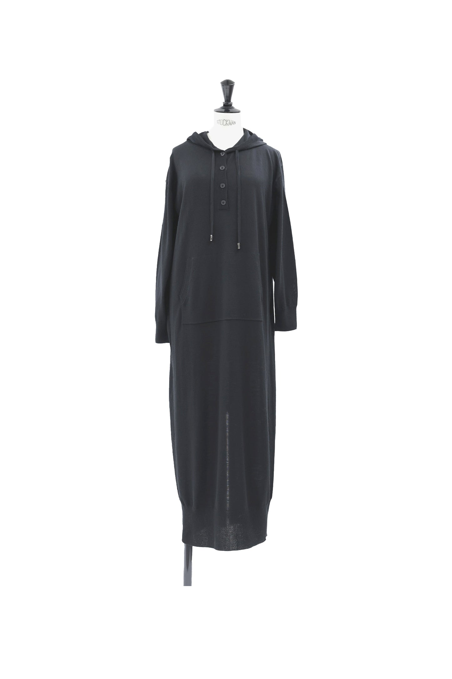 24AW Robe à capuche en laine Rws /CT24308