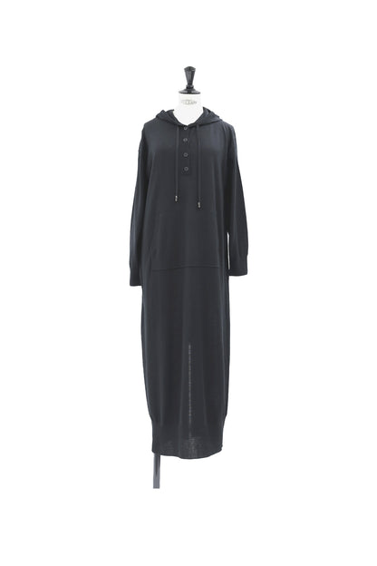 24AW Rws wool hooded dress /CT24308