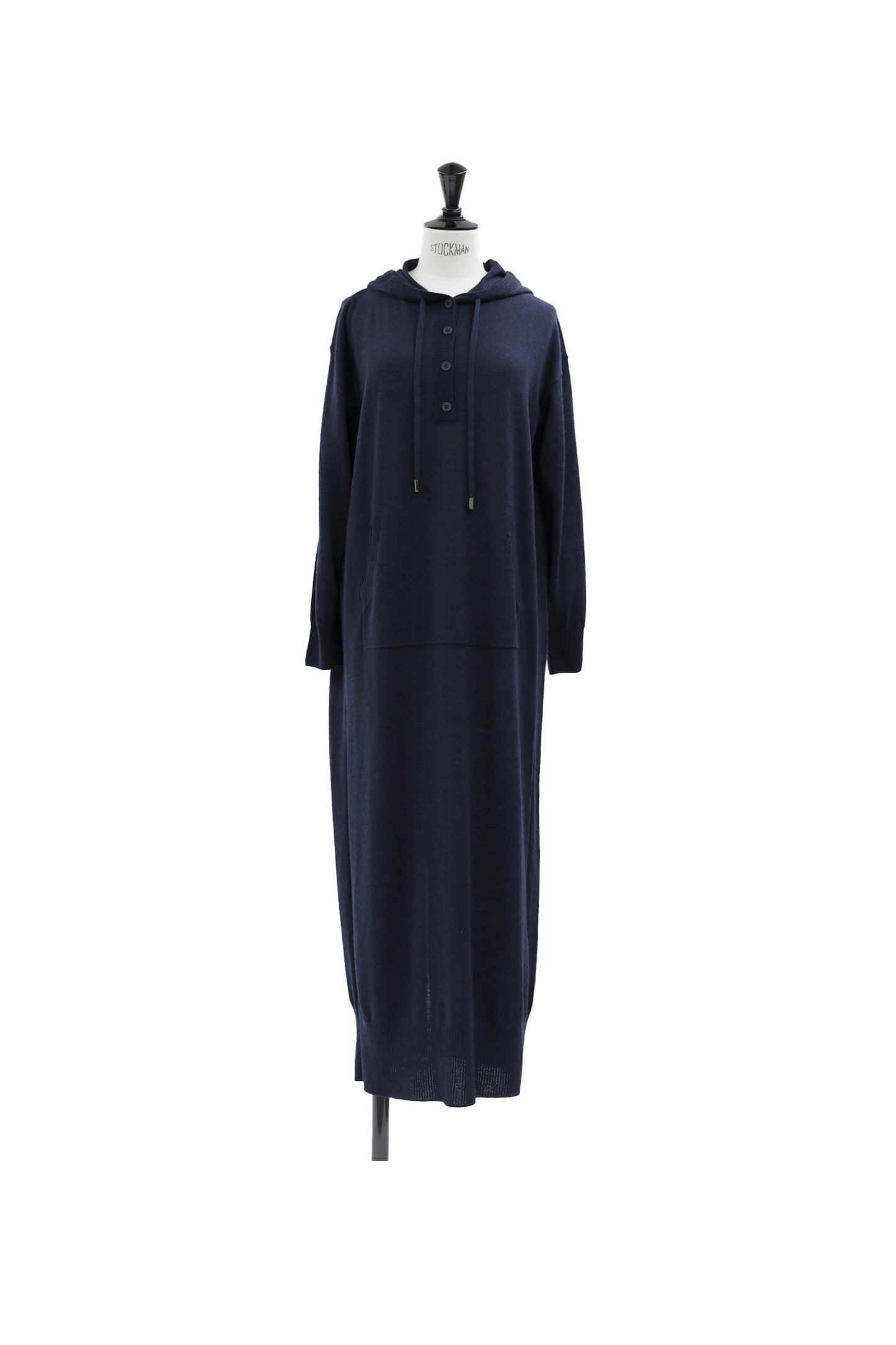 24AW Rws wool hooded dress /CT24308