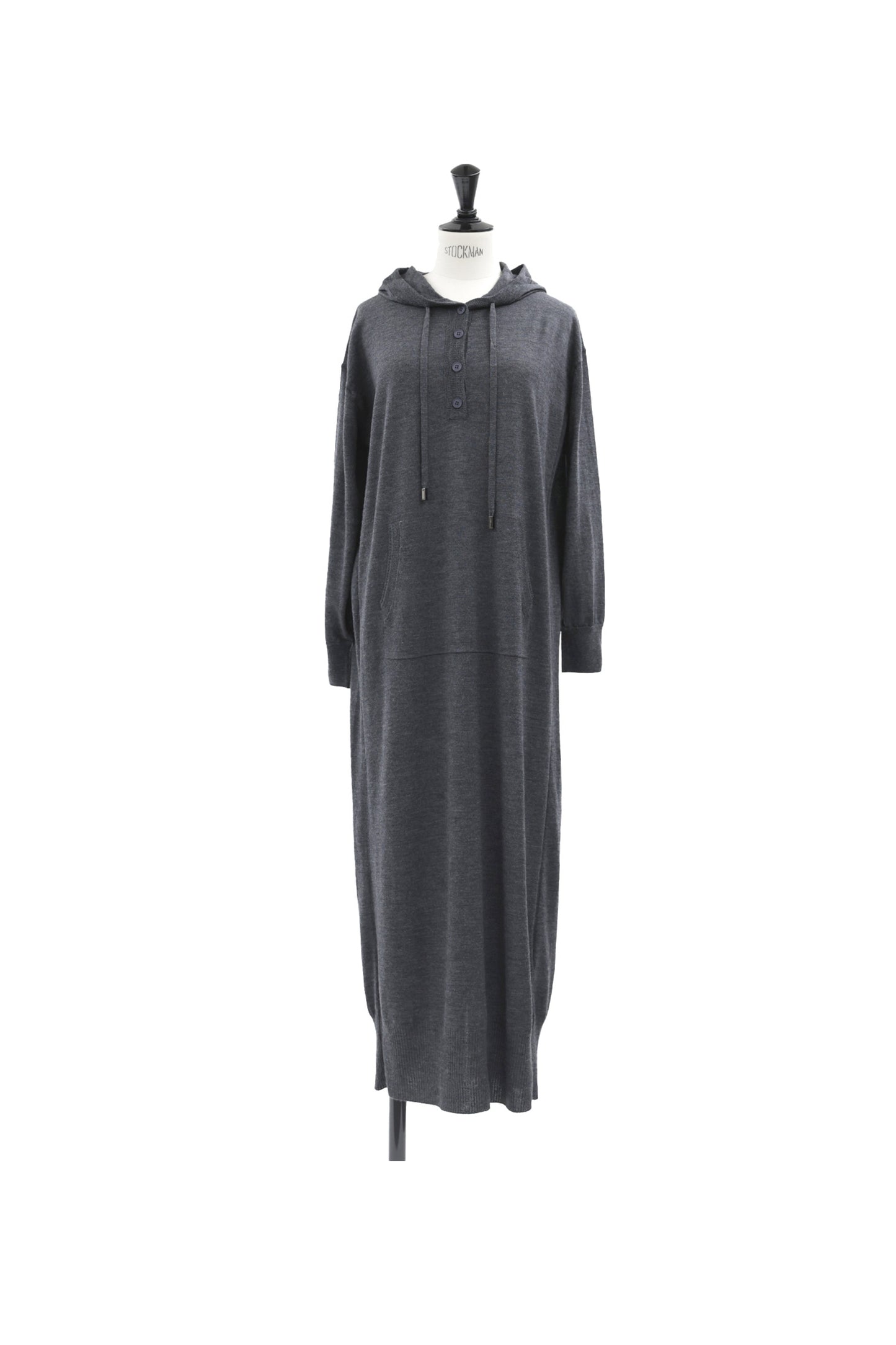 24AW Robe à capuche en laine Rws /CT24308