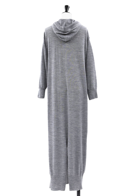 24AW Rws wool hooded dress /CT24308