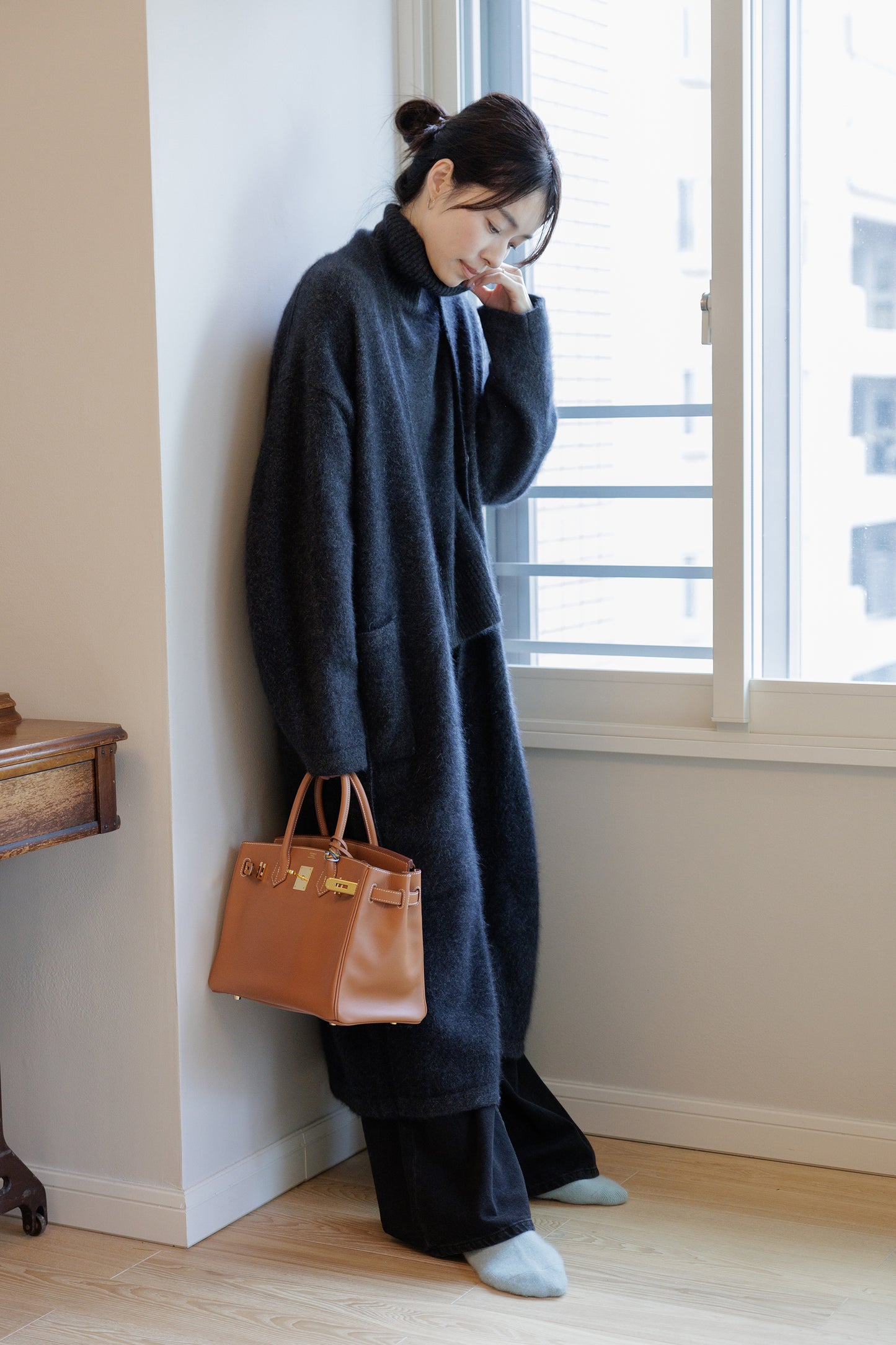 24AW Raccoon coat /CT24327