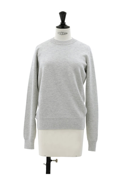 24AW Silk cashmere double face pullover /CT24391