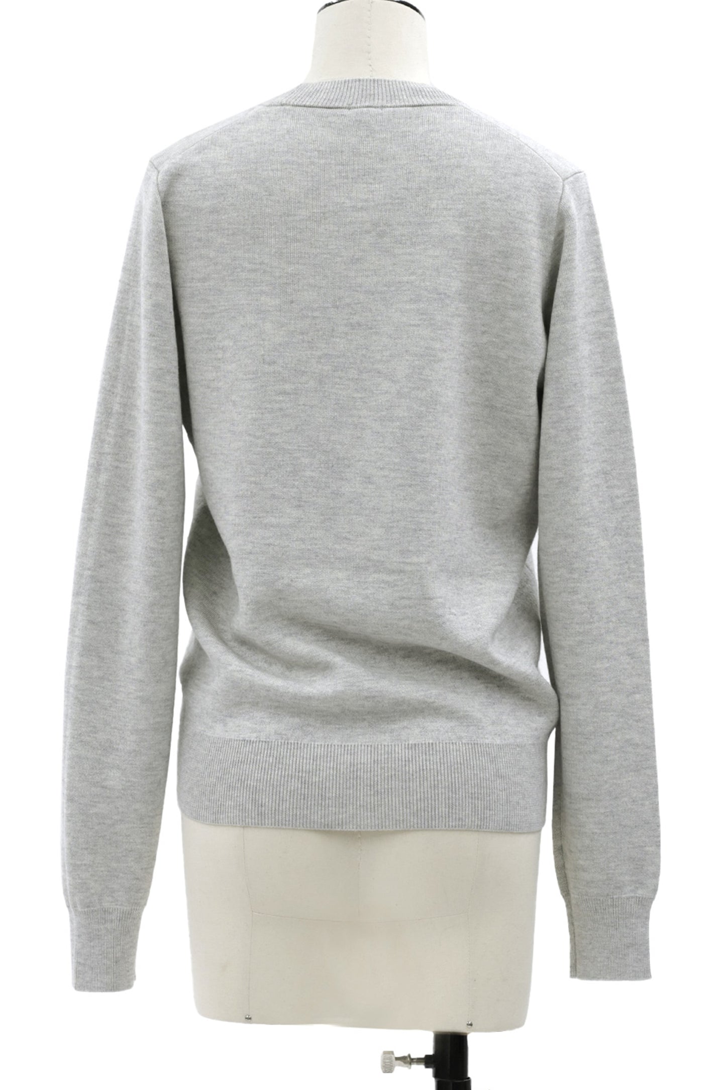 24AW Silk cashmere double face pullover /CT24391