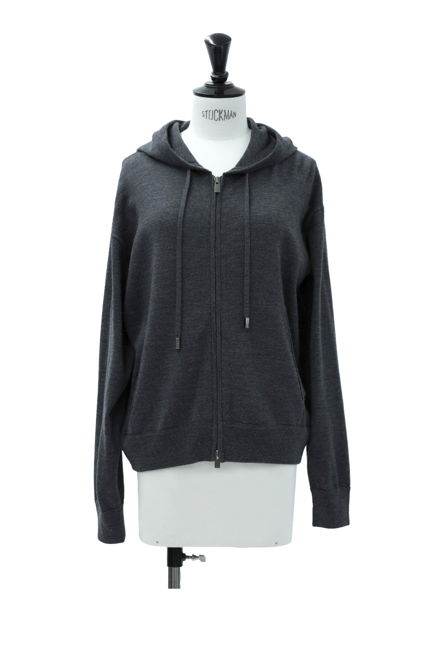 24AW Rws Sweat à capuche zippé en laine  /CT24392