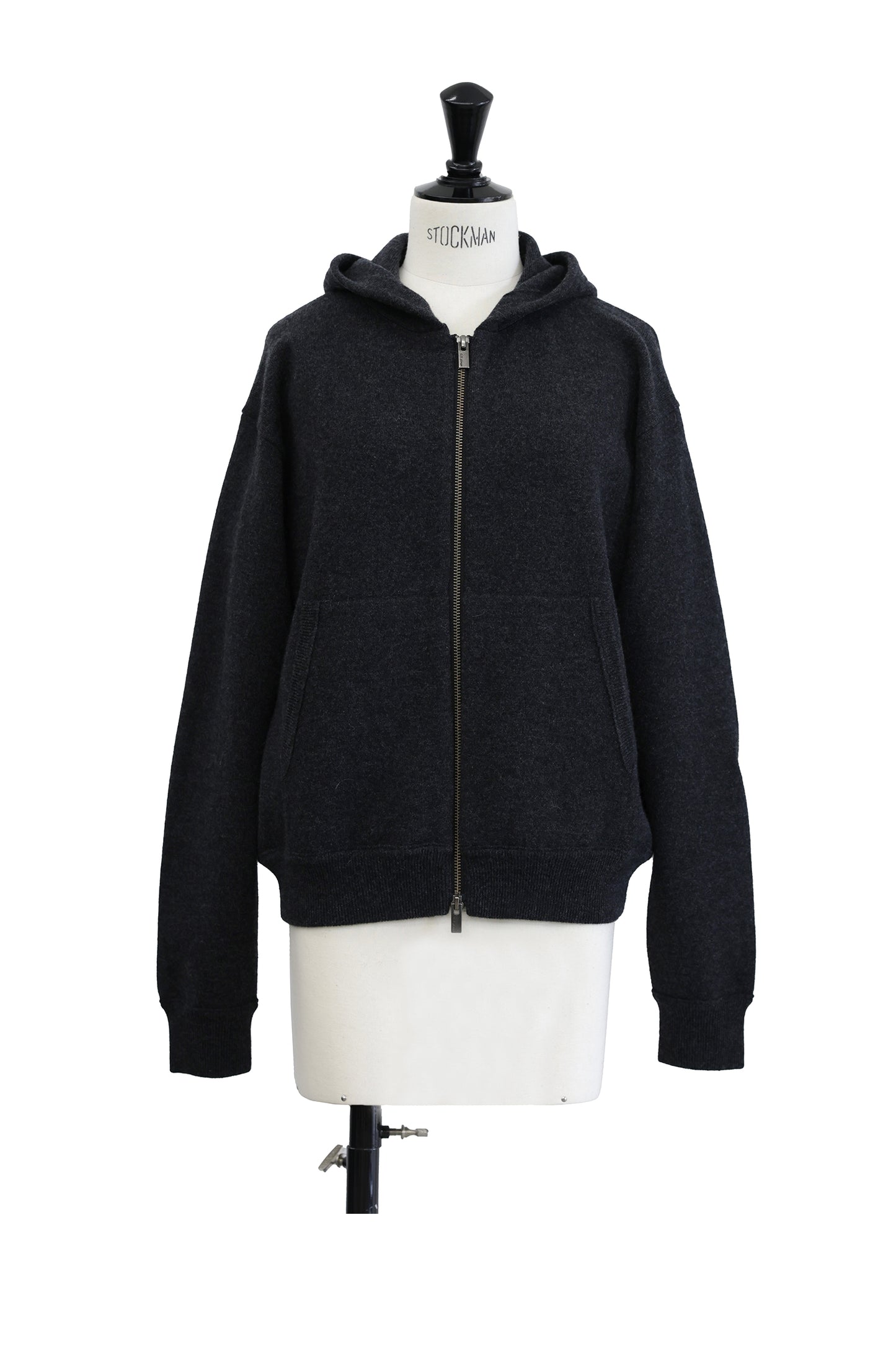 24AW Cashmere zipped hoodie /CT24394