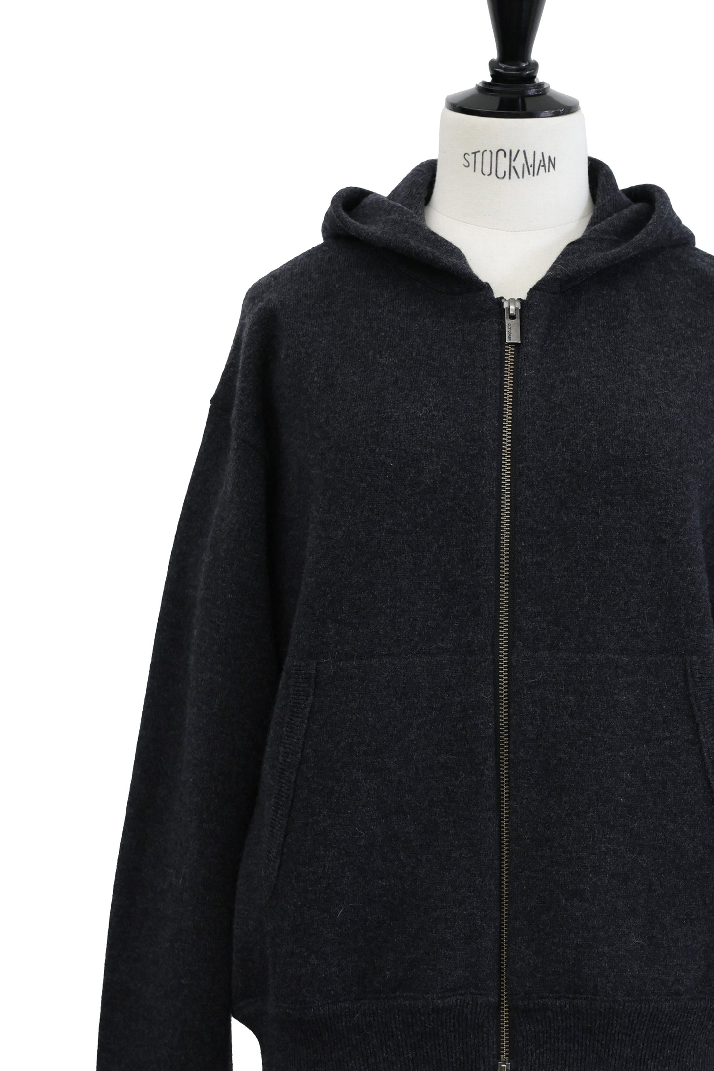 24AW Cashmere zipped hoodie /CT24394