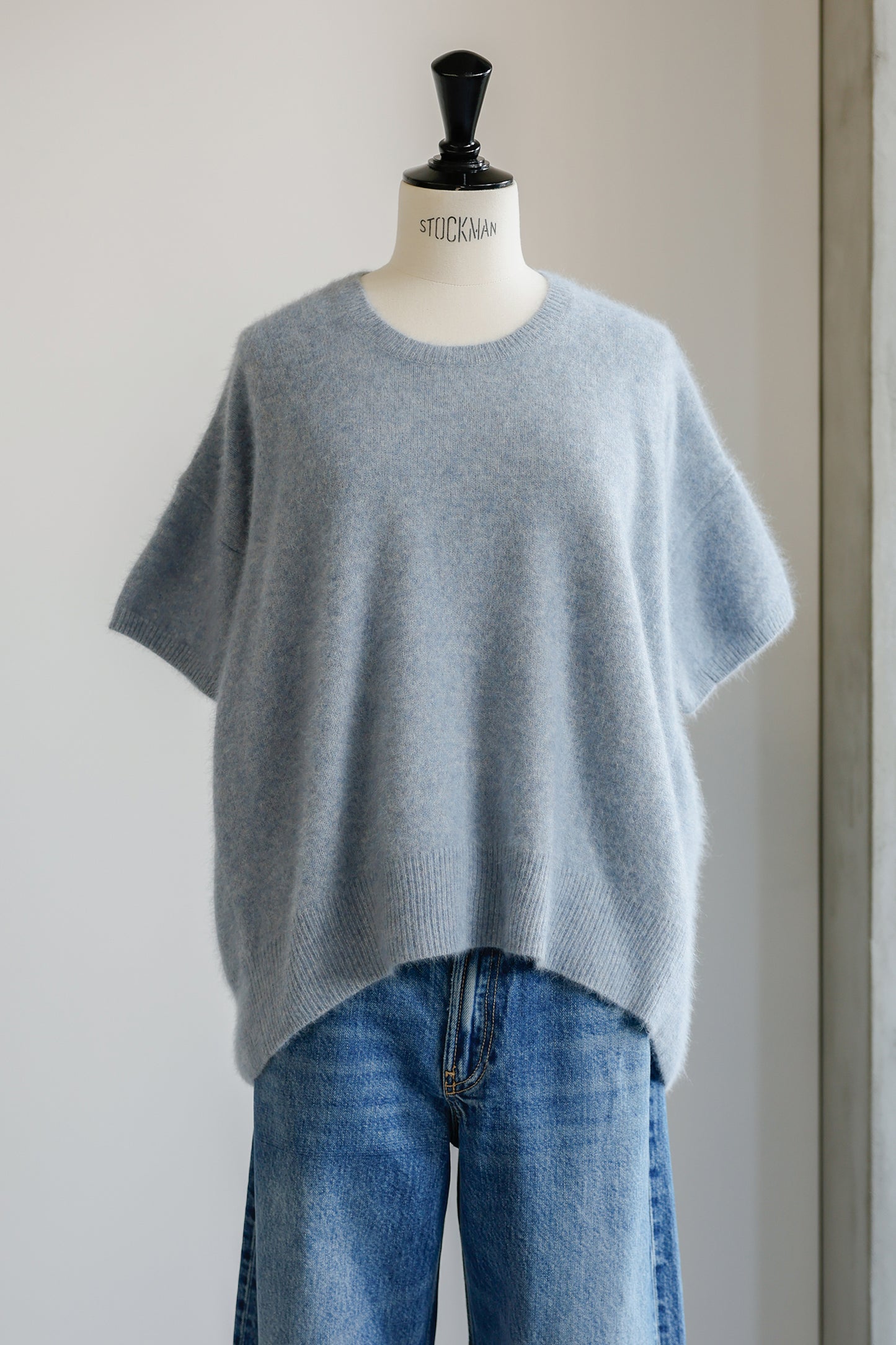 Pull à demi-manches en renard et raton laveur /CT25104