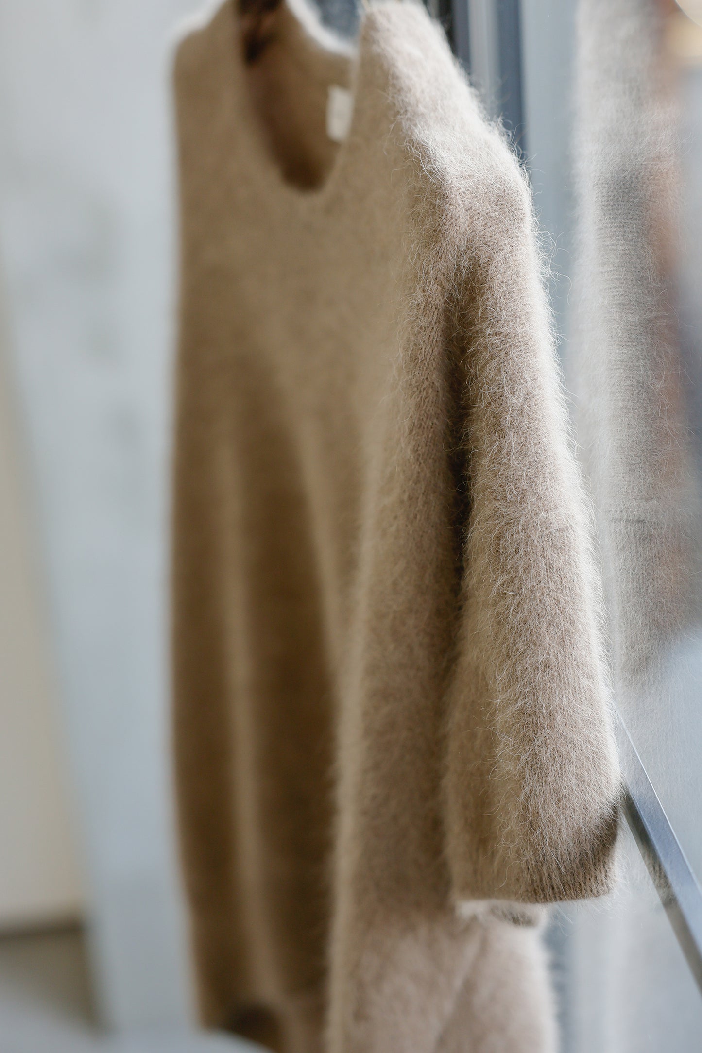 Pull à demi-manches en renard et raton laveur /CT25104